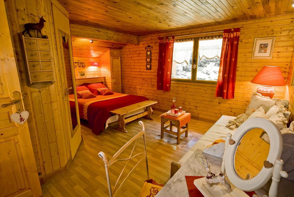 Chalet la Colombière Sainte-Agnès Chambre photo