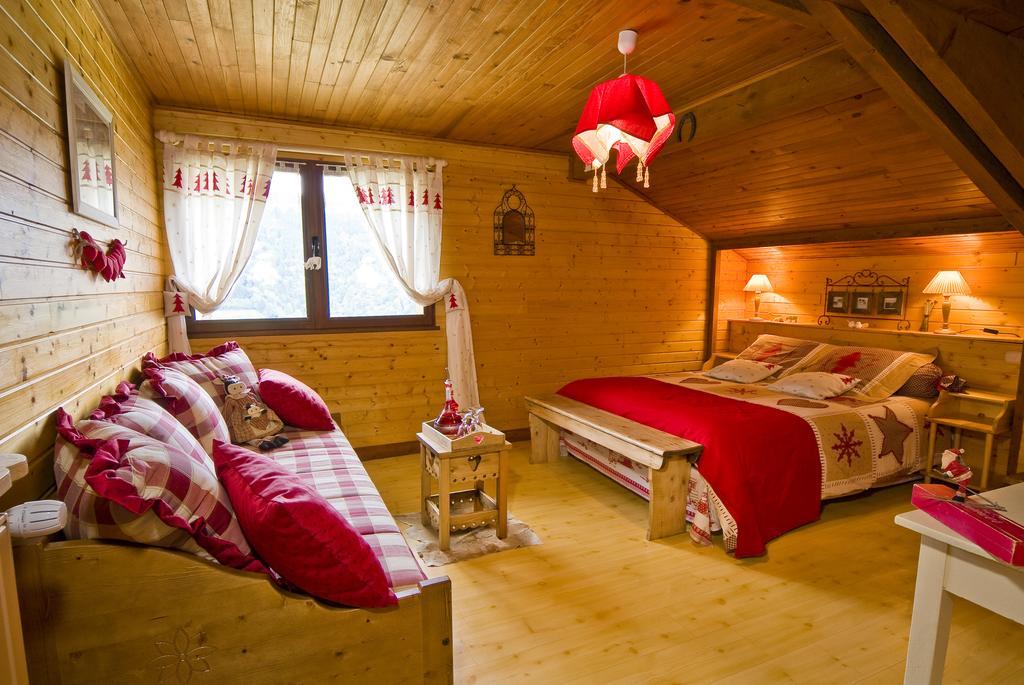 Chalet la Colombière Sainte-Agnès Chambre photo